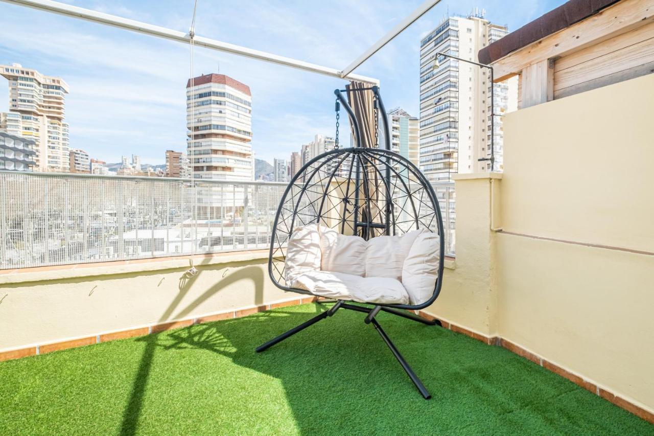 Penthouse Ancla 562 Levante Beach Benidorm Exteriör bild
